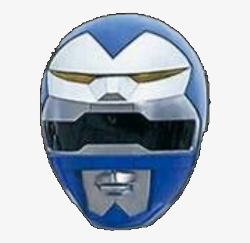 Blue Galaxy Ranger Helmet - Earth, transparent png #544791