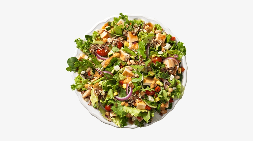 Wendys Power Salad - Wendy's Power Mediterranean Nutrition, transparent png #544900