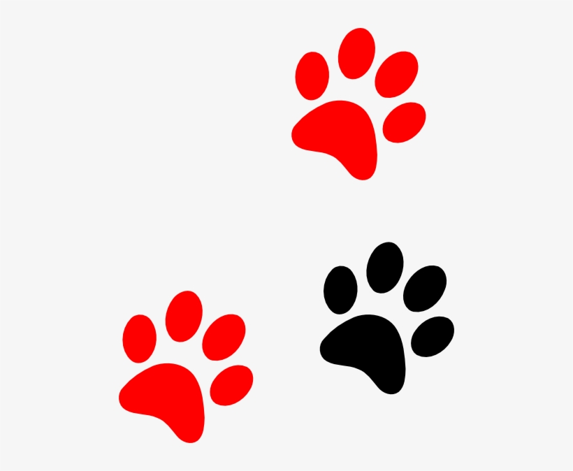 Tiger Paw Template Printable - Red Lion Paw Print, transparent png #544901