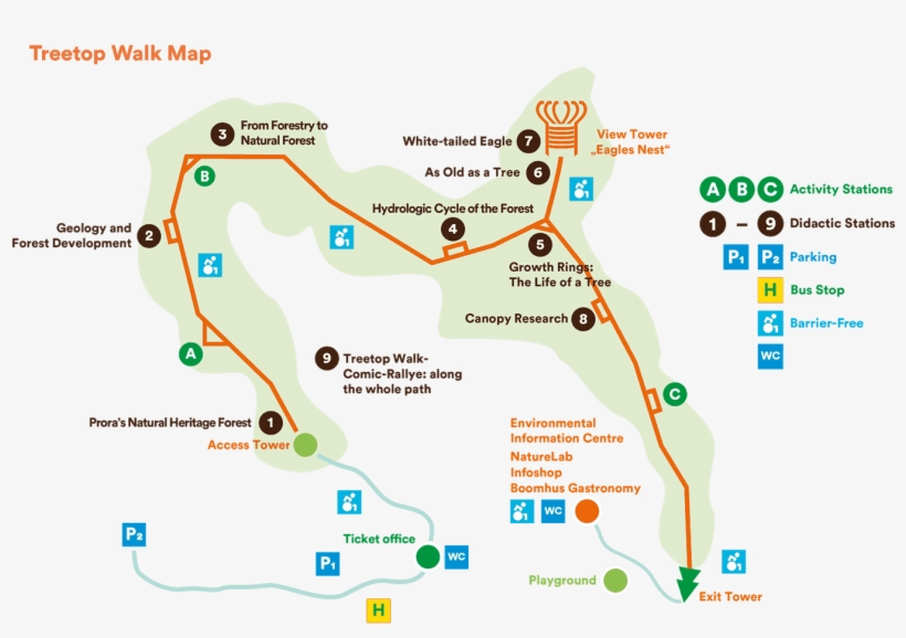 1,300 Meter Long Path Offer Fascinating And Interesting - Map, transparent png #544958