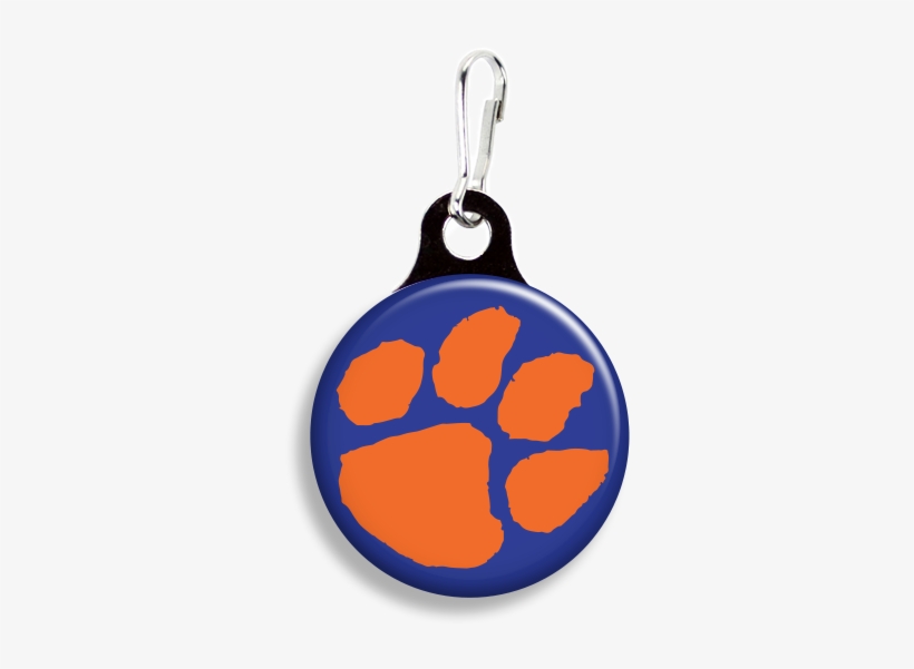 Clemson Tiger Paw Zoogee Pzp1ds B Zipper Pulls 34