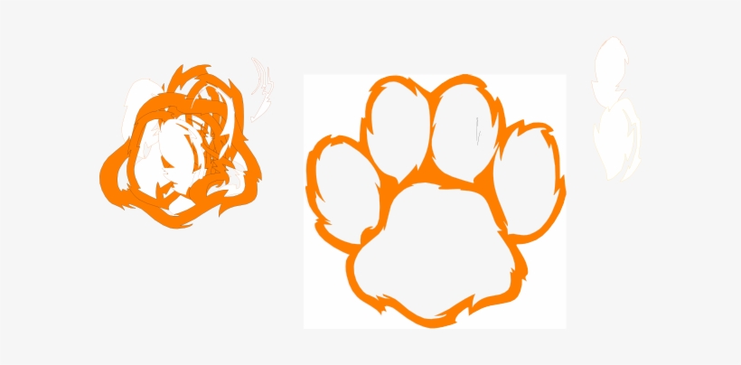 Cat Paw Soccer 5'x7'area Rug, transparent png #545076