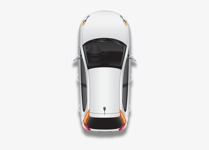 What's Included In The Inspection - Car Top View Transparent Background, transparent png #545292