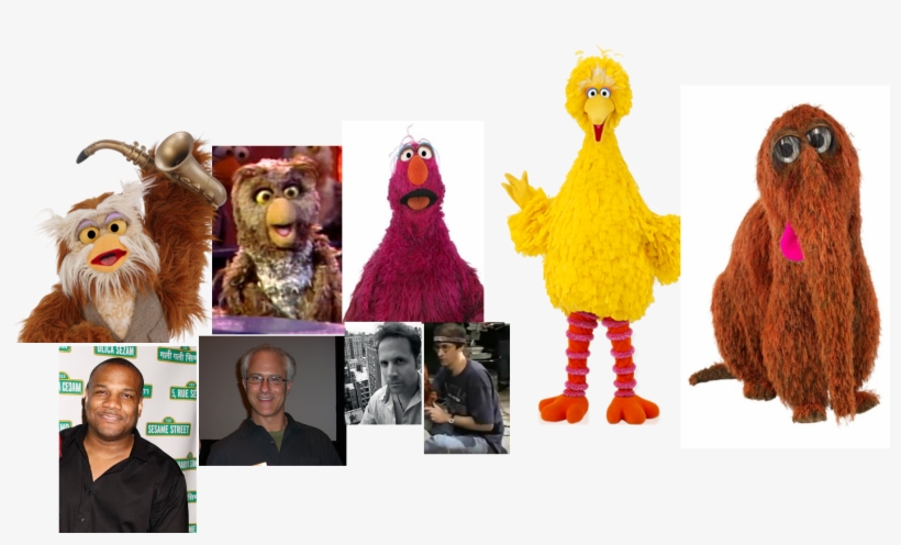 Muppet Wiki Behind The Scenes Sesame Street Big Birds - Wall Decal: Snuffleupagus, 216x132cm. Wall Decal, transparent png #545296