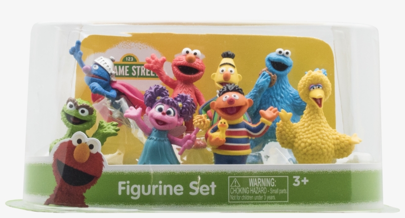 Sesame Street Character Figure Set Pack Headstart Png - Sesame Street 8 Pack Figurines, transparent png #545401