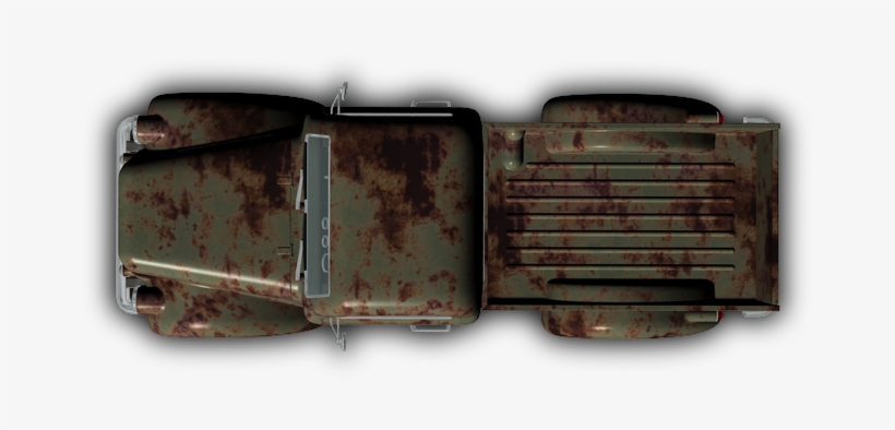 Truck Top View Png - Top Down Truck Png, transparent png #545513