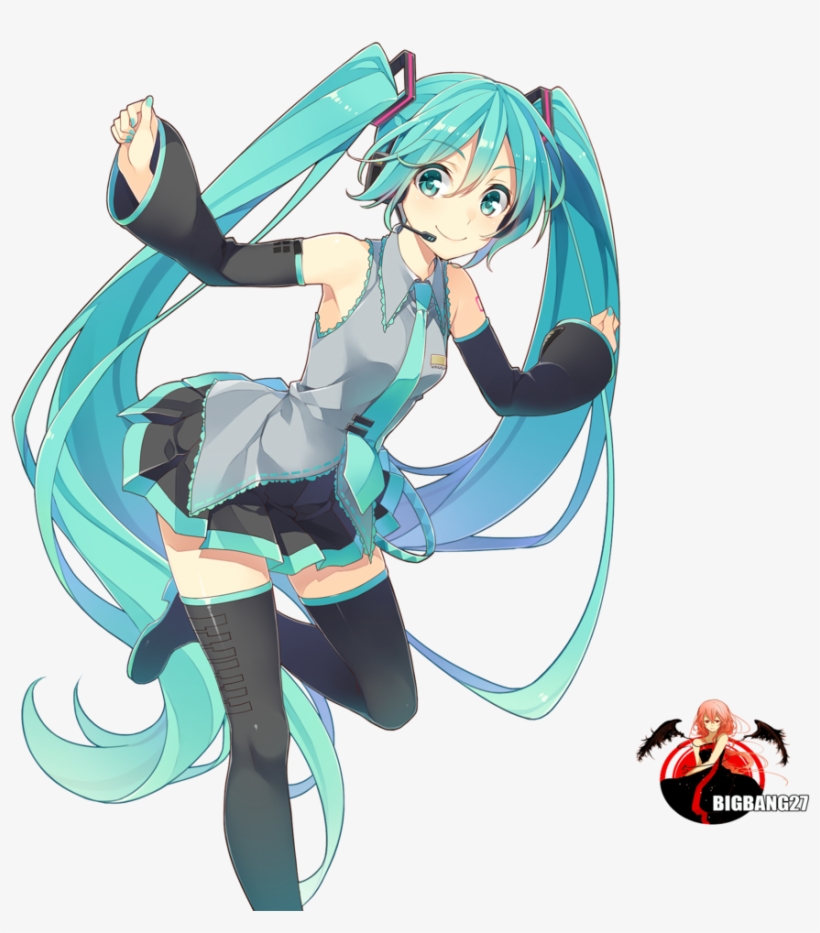 Hatsune Miku Png Photo - Hatsune Miku Transparent, transparent png #545615