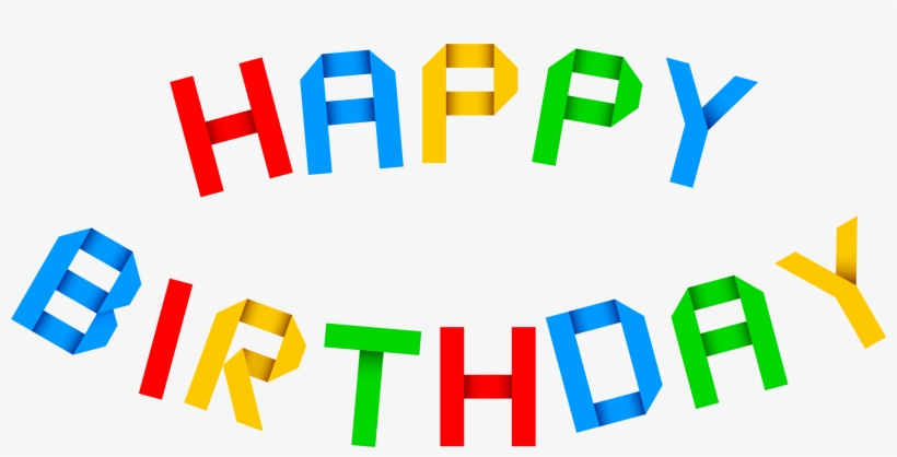 Happy Birthday Transparent Clip Art Image, transparent png #545811
