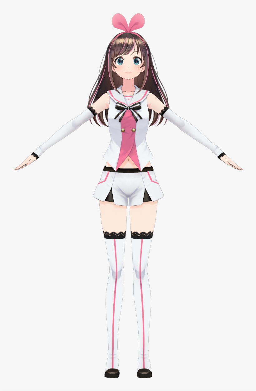 Kizuna Ai - Kizuna Ai Mmd Model, transparent png #546151