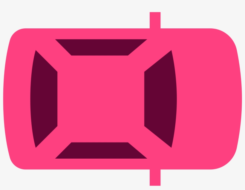 Car Clipart Top View Png - Icon, transparent png #546211