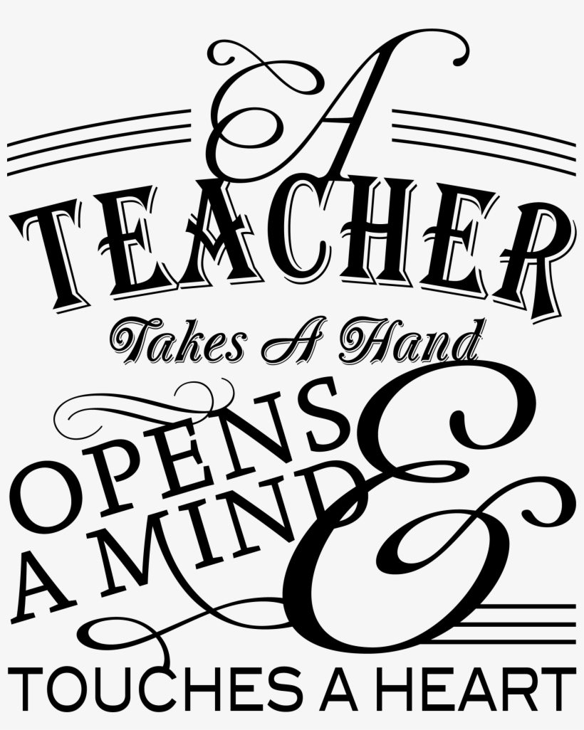 Inspirational Quotes Teachers Appreciation Banner Freeuse - Tip Jar, transparent png #546348