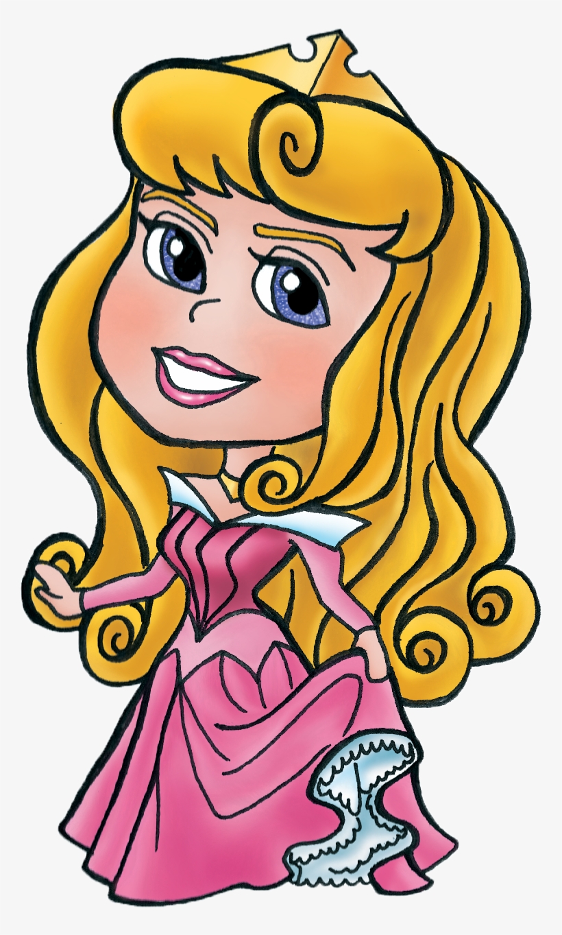 Disney Princess Cuties - Cartoon, transparent png #546461