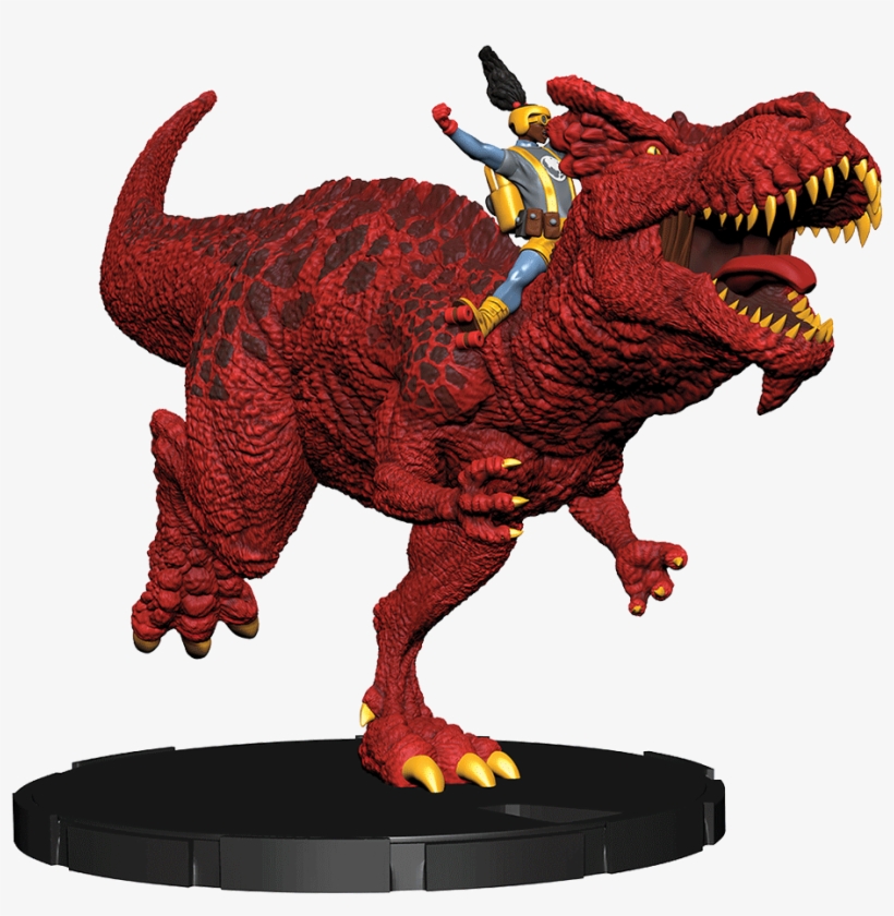 Click - Devil Dinosaur And Moon Girl Heroclix, transparent png #546619