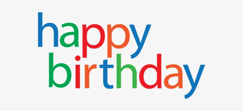 Happy Birthday Png - 18th Happy Birthday Text Png Hd, transparent png #546929
