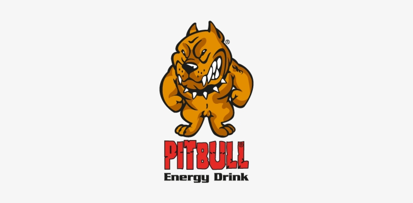 Pitbull Energy Drink Vector Logo Free Download - Pitbull Energy Drink Logo, transparent png #547101