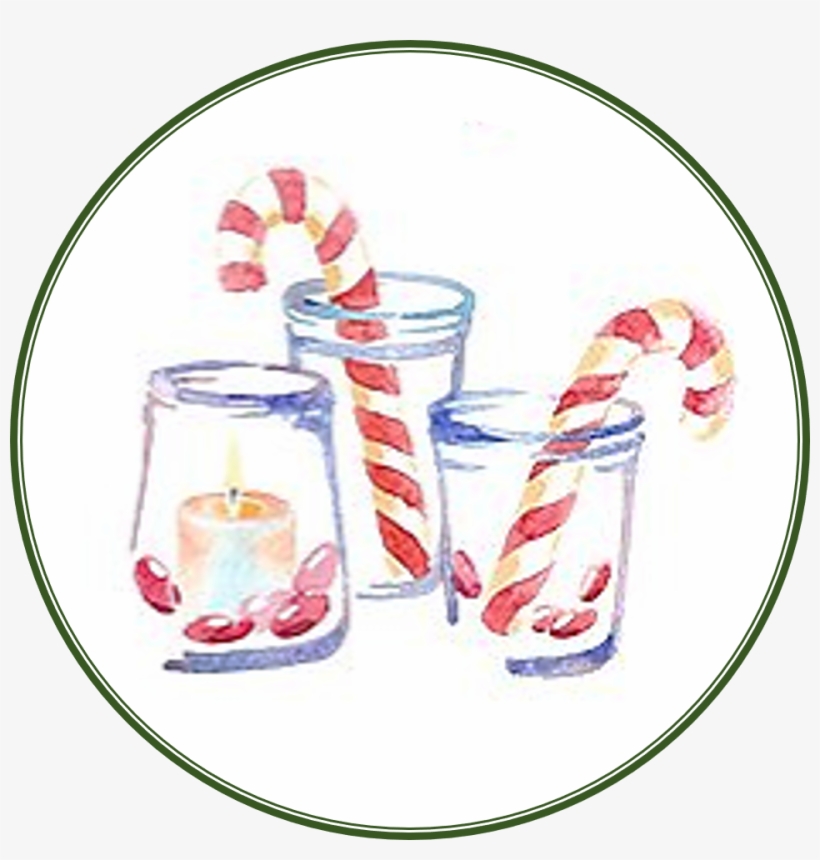 Personalized Christmas Cookies - Watercolor Clipart Christmas Png, transparent png #547103