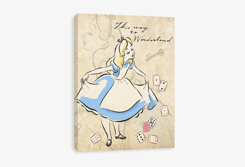 Alice This Way To Wonderland 不思議 の 国 の アリス 画像 可愛い Free Transparent Png Download Pngkey