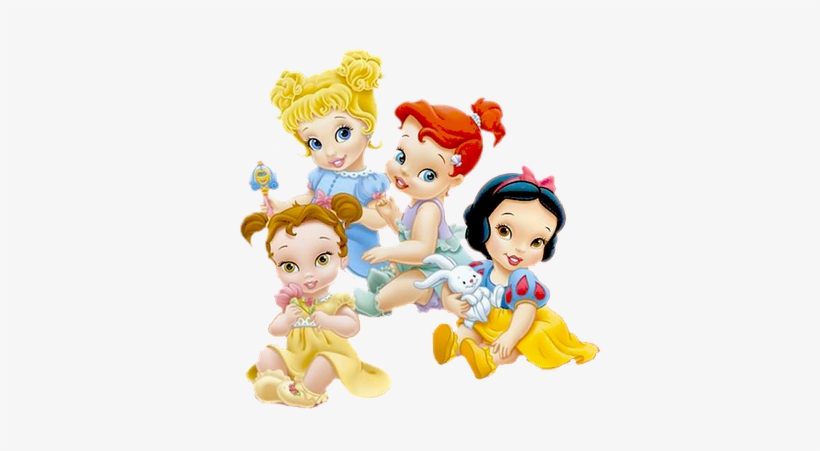 Disney Babies Clip Art - Princesas De Disney Bebes, transparent png #547193