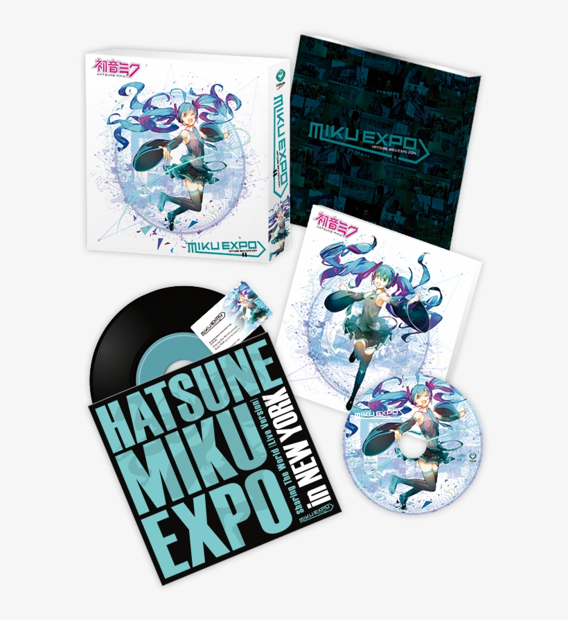 Hatsune Miku Expo In New York - Hatsune Miku Expo In New York [limited Edition], transparent png #547238