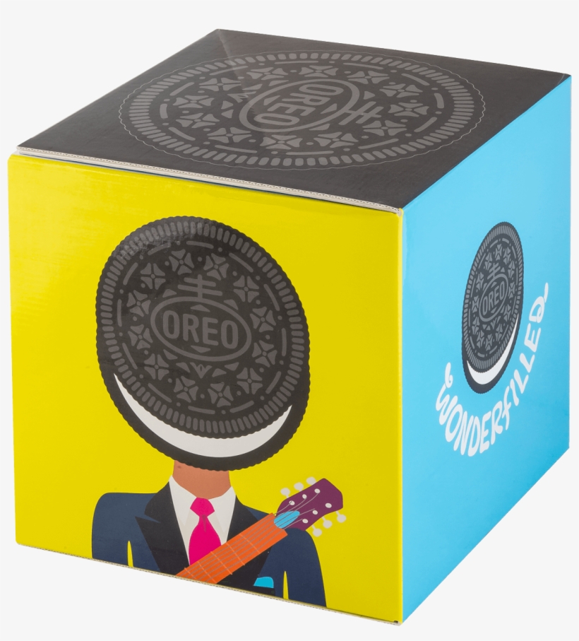 Four-color "cube" Mailer Featuring The New Oreo Wonderfilled - Oreo Wonderfilled Png, transparent png #547543