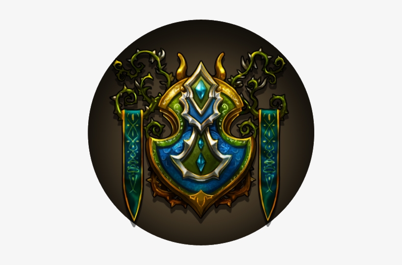 Shield Forest Of Thorns - Emblem, transparent png #547602