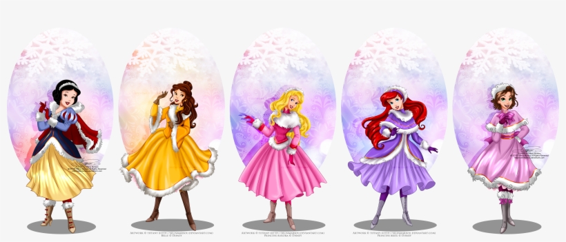 Disney Winter Princesses - Aurora Disney Princess Winter, transparent png #547822