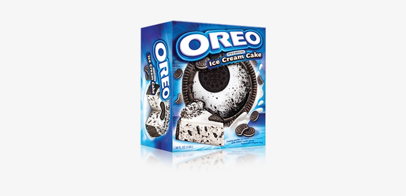 Oreo Ice Cream Cake - Oreo Cookies, Sandwich, Chocolate - 4 Cookies, 1.59, transparent png #547823