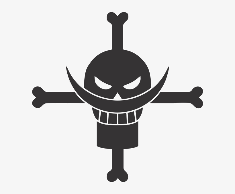 Whitebeard 1 One Piece - One Piece Whitebeard Logo, transparent png #547957