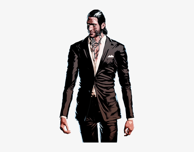 Damon Has Some Connection With Bryan's Executioner - Killer Is Dead Damon, transparent png #548093