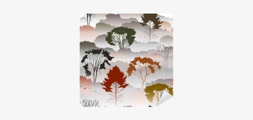 Top View Of An Autumn Forest With Deciduous Trees In - Nature, transparent png #548213