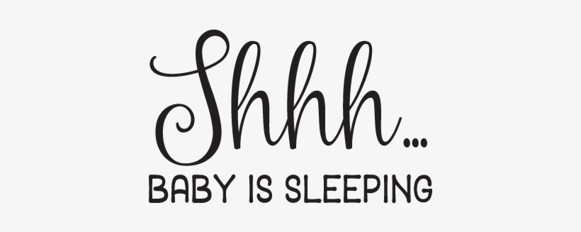 Baby Quotes Png Picture Black And White Stock - Calligraphy, transparent png #548379