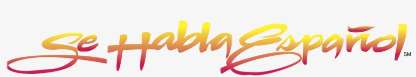 Se Habla Espanol Logo Png Transparent - Calligraphy, transparent png #548381