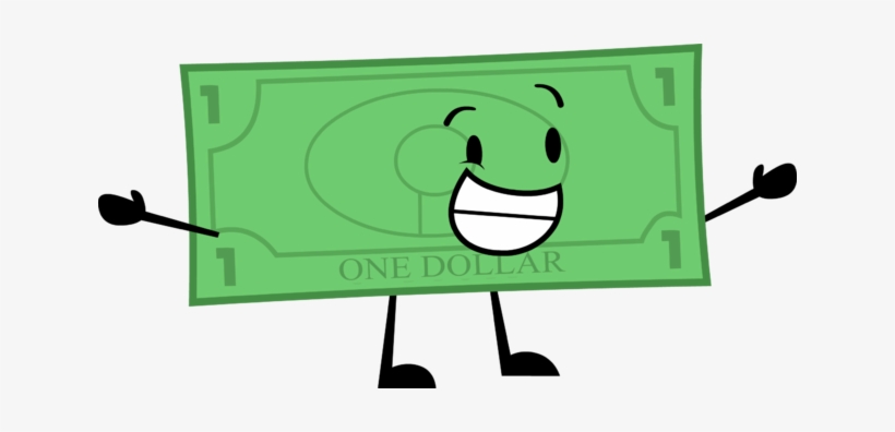 1 Dollar Bill V4 - Wiki, transparent png #548675