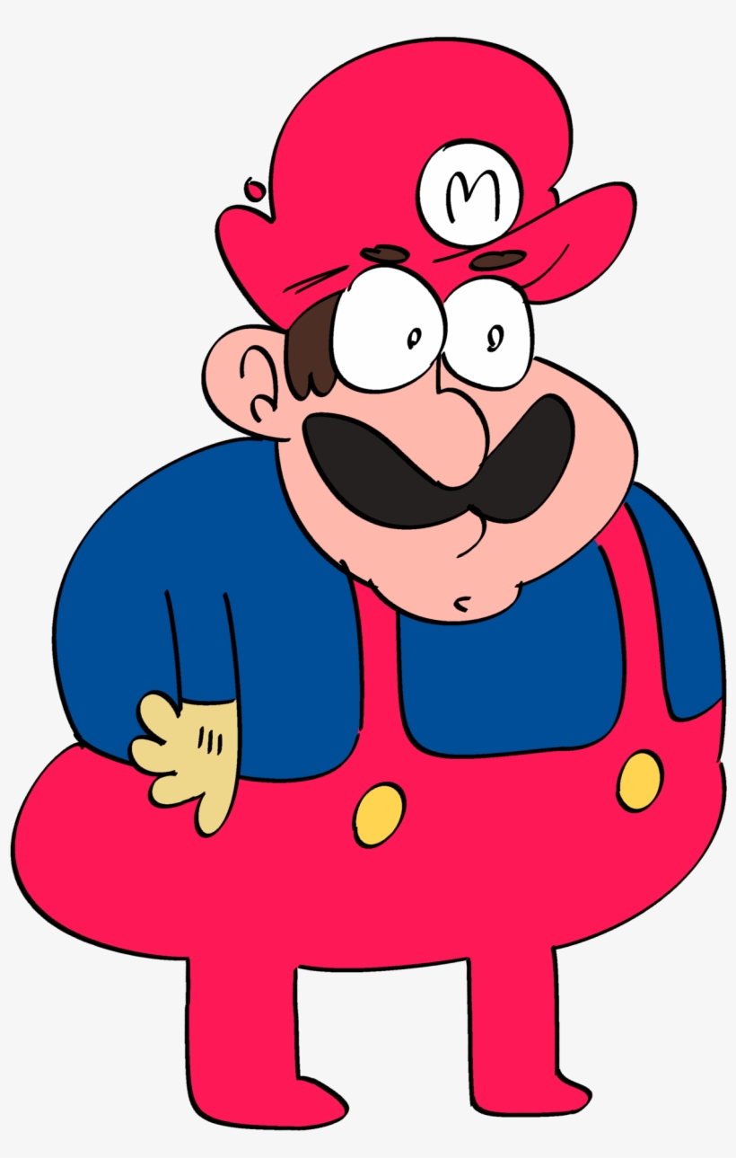 Merio Not Mario Shhh - Mario Series, transparent png #548769