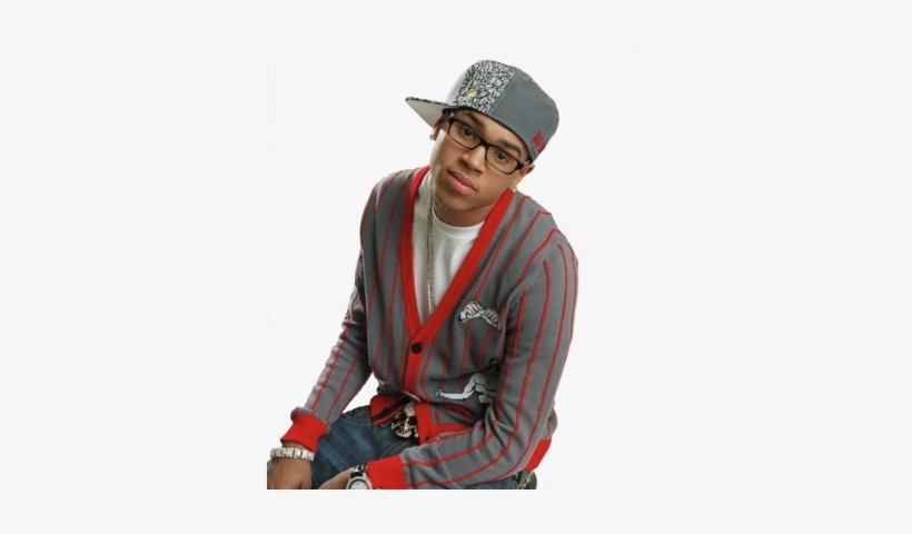 Chris Brown As A Nerd - Black Nerd Meme, transparent png #549043