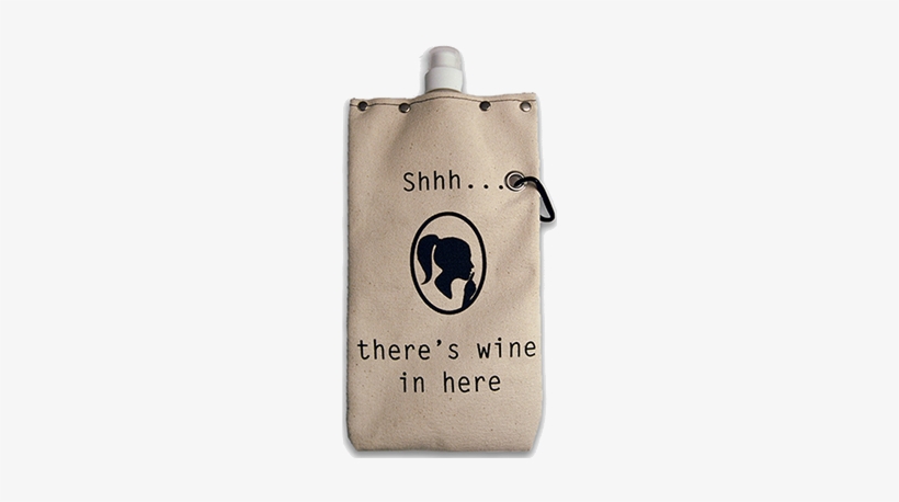 Shh Wine Flask, 750 Ml Flasks And Canteens Tote & Able - Water Bottle, transparent png #549044