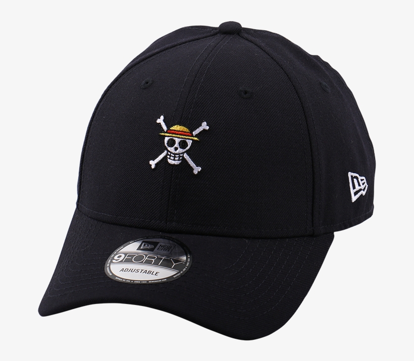 One Piece Logo New Era 9forty Strapback Cap Baseball Cap Free Transparent Png Download Pngkey