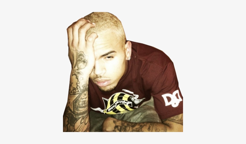 Chris Brown Fails His Probabtion Drug Test Hhs1987 - Chris Brown Blonde Hair, transparent png #549228