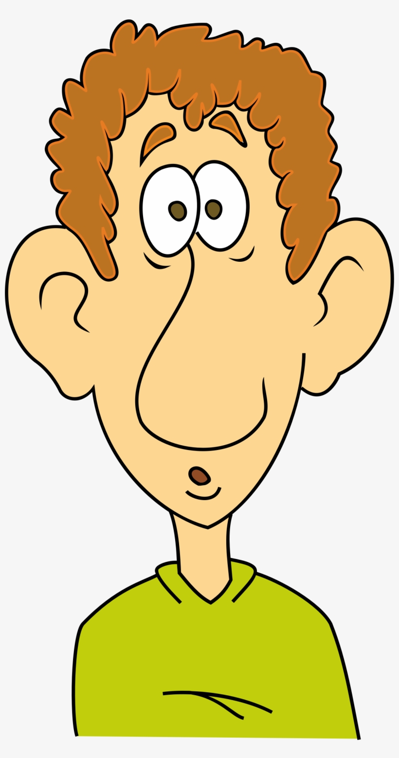Surprised Male Clip Art At Clker - Clipart Surprised, transparent png #549247