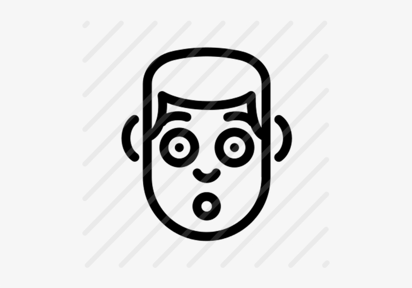 Surprise Face Avatar Icon - Icon, transparent png #549370