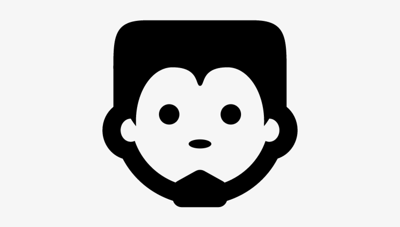 Man Face With Goatee Vector - Icon, transparent png #549566