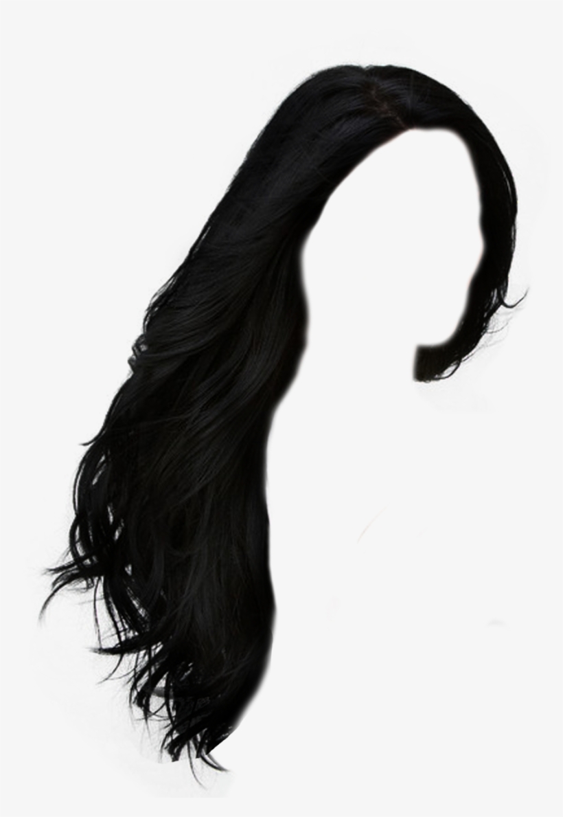 Free Icons Png - Women Black Hair Png, transparent png #549594