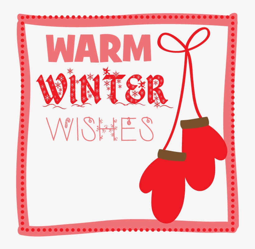 Mittens Gift Tag, transparent png #549665