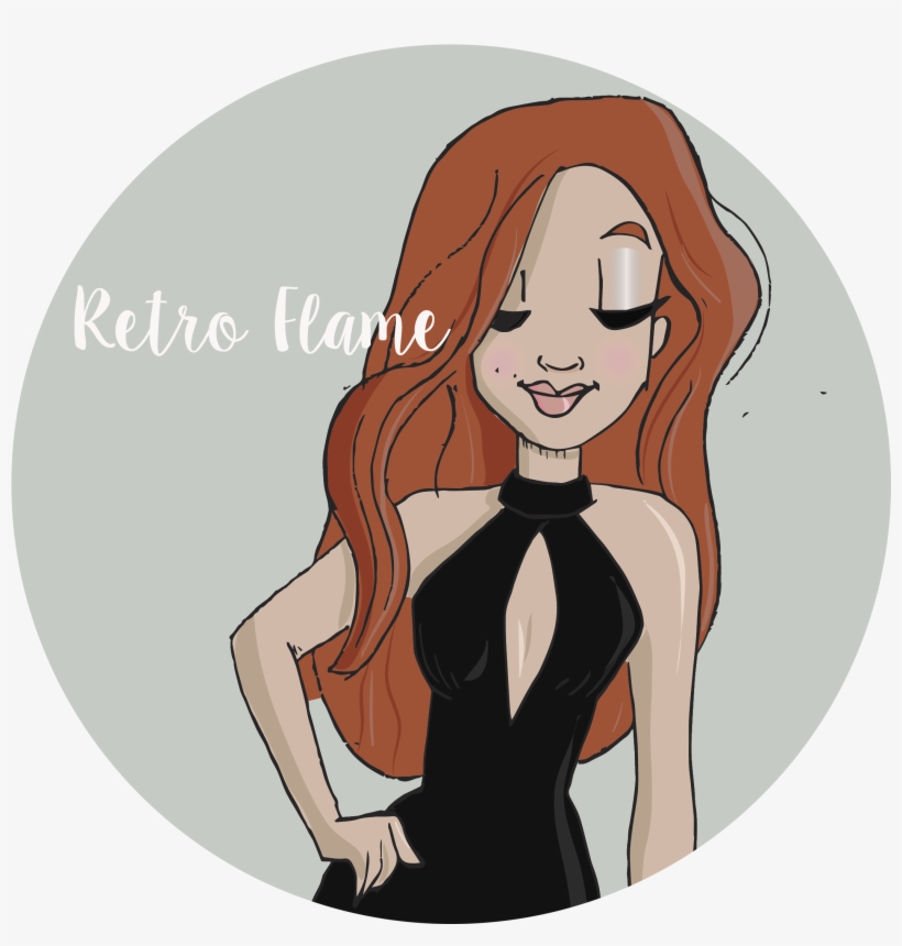 Profile Retroflame - Cartoon, transparent png #549830