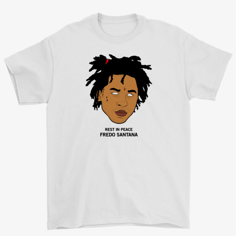 Rest In Peace Fredo Santana T-shirt - Fredo Santana Xxxtentacion Shirt, transparent png #5400266