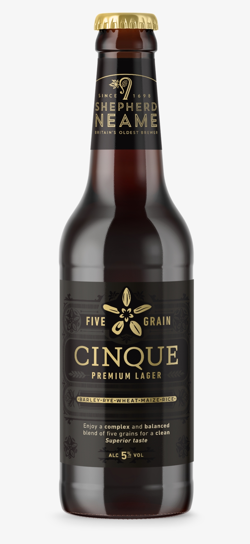 Cinque Premium Lager - Het Kapittel Watou Pater, transparent png #5400679