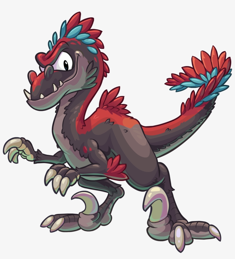 Velociraptor Clipart Dinosuar - Club Penguin T Rex, transparent png #5401135