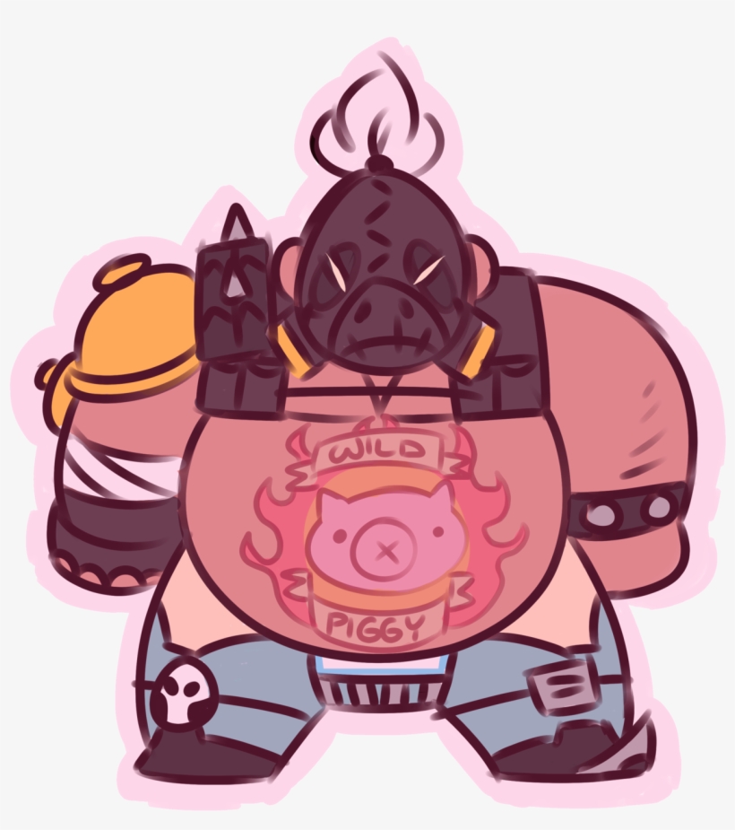 I Made A Roadhog Sticker On Teepublic Click The Link - Transparent Roadhog, transparent png #5401374
