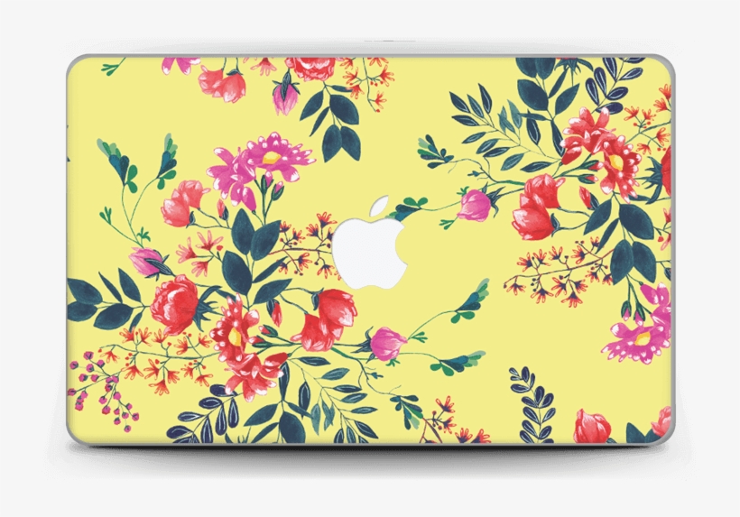 Yellow Spring Flowers - Laptop, transparent png #5401791