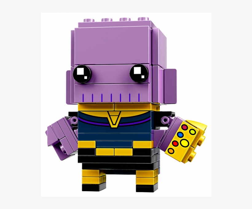 Thanos - Thanos Lego Brickheadz, transparent png #5401843